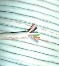 12 Pair Multi-conductor cable  22 AWG - CSA - 300V FT1 - CL2 - 2464 - LL36542