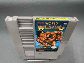 Tecmo World Wrestling (Nintendo Entertainment System, 1990) juego NES solo probado