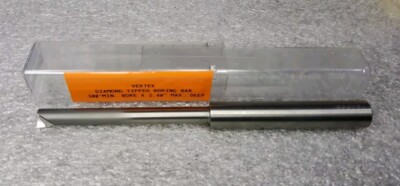 .300'' MIN. BORE X 2.4'' MAX. DEEP X .393'' SHANK, DIAMOND TIPPED BORING BAR 