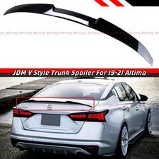 FOR 2019-2025 NISSAN ALTIMA JDM M4 STYLE PAINTED GLOSSY BLACK TRUNK LID SPOILER