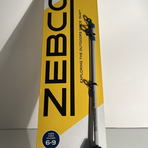 Zebco Kids Fishing Pole Wilder Spincast Reel Fishing Pole Rod Combo Complete - Picture 3 of 8