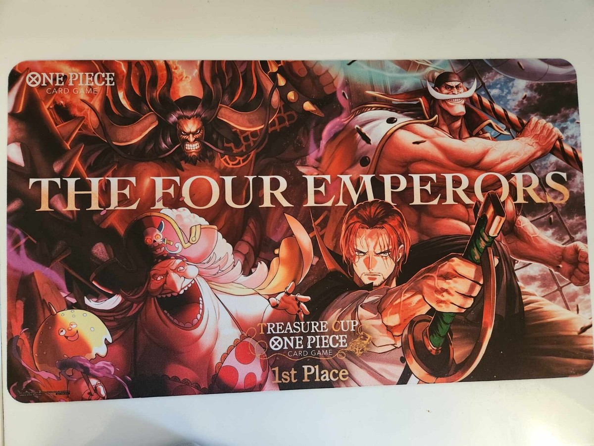 One Piece TCG - Treasure Cup - The Four Emperors - Playmat
