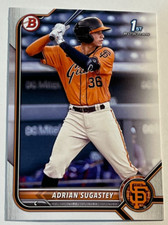 2022 Bowman Baseball #BP-19 Adrian Sugastey 1st Prospect Card SF Giants