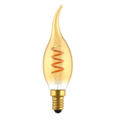 Rabalux 1998 Filament Bulb, E14, 2.5W, 2000K, 136lm, Warm White, ø35mm
