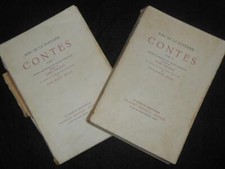CONTES by Jean de la Fontaine (1928-9) BECAT Erotic Illustrations, 2v Set - RARE