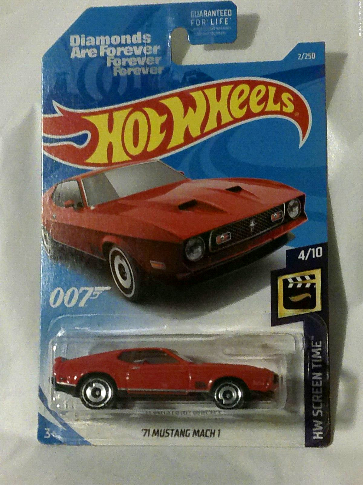Hot Wheels 2019  '71 Mustang Mach 1  HW Screen Time  007 Diamonds are Forever