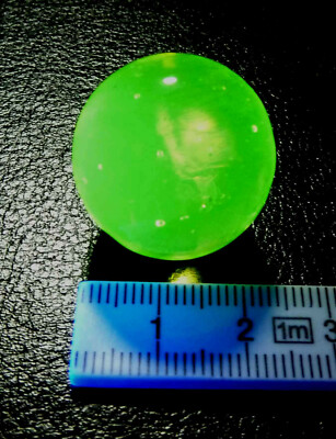 Uranglas Kugeln 25 mm + 10 mm + 5 mm Prüfstrahler  Test Geigerzähler Gamma Scout