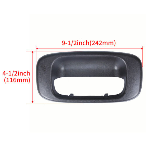 Tailgate Handle Bezel Trim For 99-07 Chevy Silverado GMC Sierra 1500 2500 3500 - Picture 2 of 10