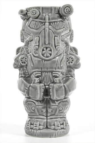 Fallout T-60 Power Armor Geeki Tiki Hawaiian Mug Official Bethesda Sold Out NEW - Picture 7 of 9