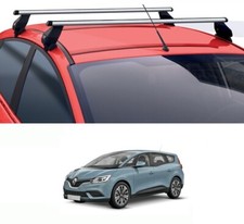 BARRE PORTATUTTO ALLUMINIO RENAULT GRAND SCENIC IV 2018 NO RAILS OMOLOGATE 
