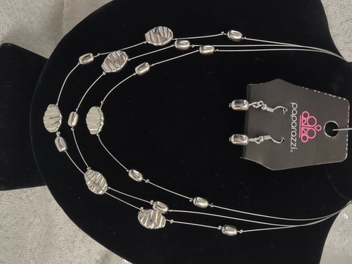 Paparazzi Necklace Top ZEN Silver 