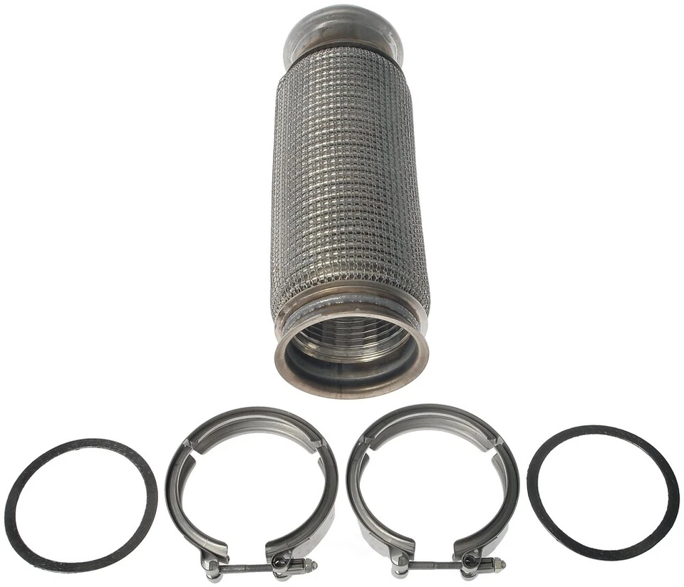 KIT DE TUBO FLEXIBLE DE ESCAPE MACK MRU MP7 2014-2018 3,25 X 14,75 PULGADAS Foto 4 de 4