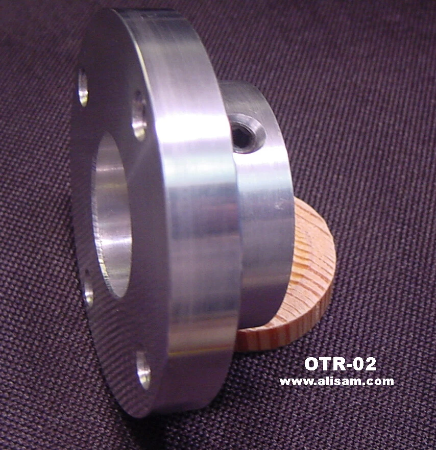 Polea grande de torneado de madera de 7" / OT para tubo de correa redonda torno ornamental Foto 4 de 4