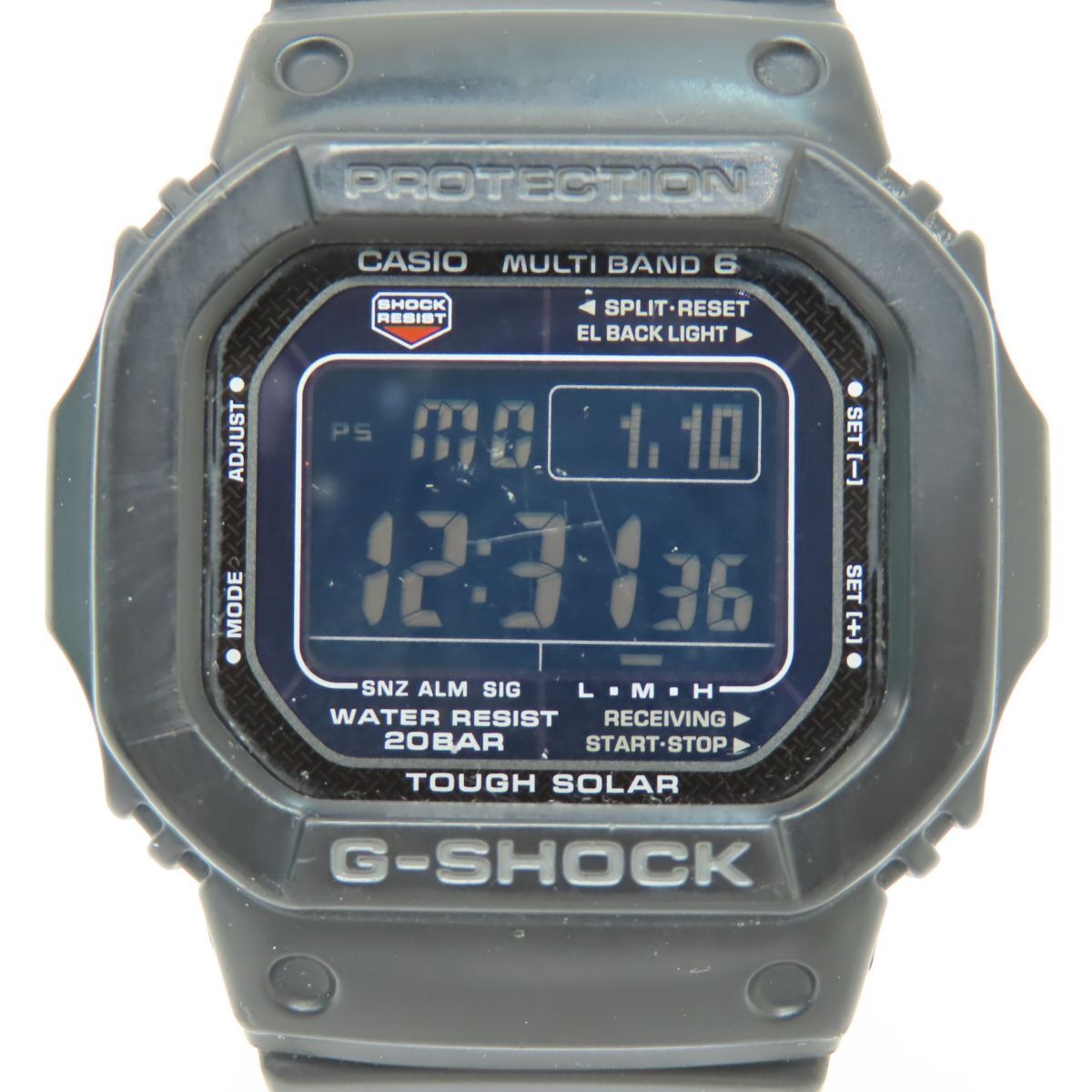 Casio G-Shock GW-M5610U-1BJF Tough Solar Watch Black 14.5 Casio G-Shock GW-M5610U-1BJF Tough Solar Watch Black 14.5