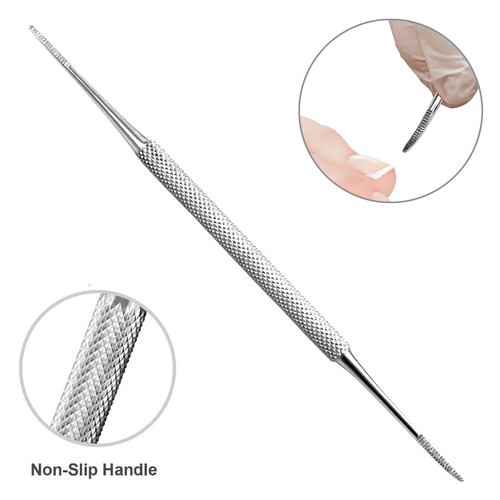 STAINLESS STEEL INGROWN TOENAIL LIFTER NAIL FILE PEDICURE PODIATRIST TOOLS 3 PC - Picture 6 of 8
