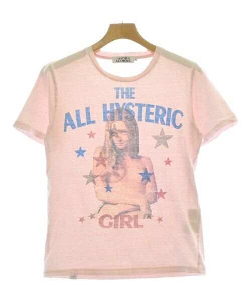 HYSTERIC GLAMOUR T-shirts/Cut & Sewns Pink S 2200525699057 HYSTERIC GLAMOUR T-shirts/Cut & Sewns Pink S 2200525699057