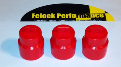 (3)Transmission Tail Shaft End Cap Plugs TH350 C4 200-4R 700R4 4L60E Powerglide