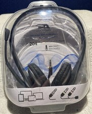 Cyber Acoustics AC-204 Stereo / Wired / Noise Cancelling Microphone Headset