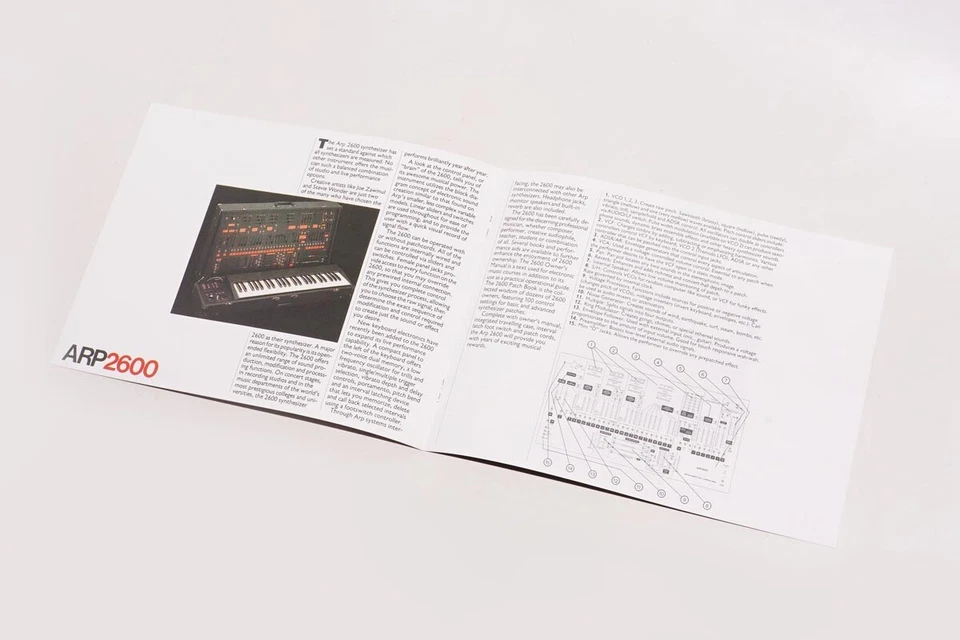 Arp Avatar Axxe Odyssey 2600 Sequencer Omni-2 Pro/DGX Pro Brochure Booklet Copy - Image 3 of 4
