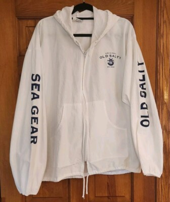 ジャケット・アウター Old Park Oversized Sweat RidersJacket S Old Park College Sweatshirt Oversized Riders Jacket - Navy