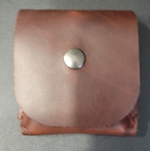 Ammo pouch leather. 7mm-08/308/6.5 Creedmore