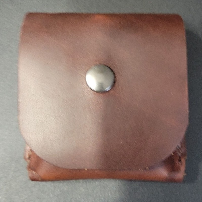 Ammo pouch leather. 7mm-08/308/6.5 Creedmore