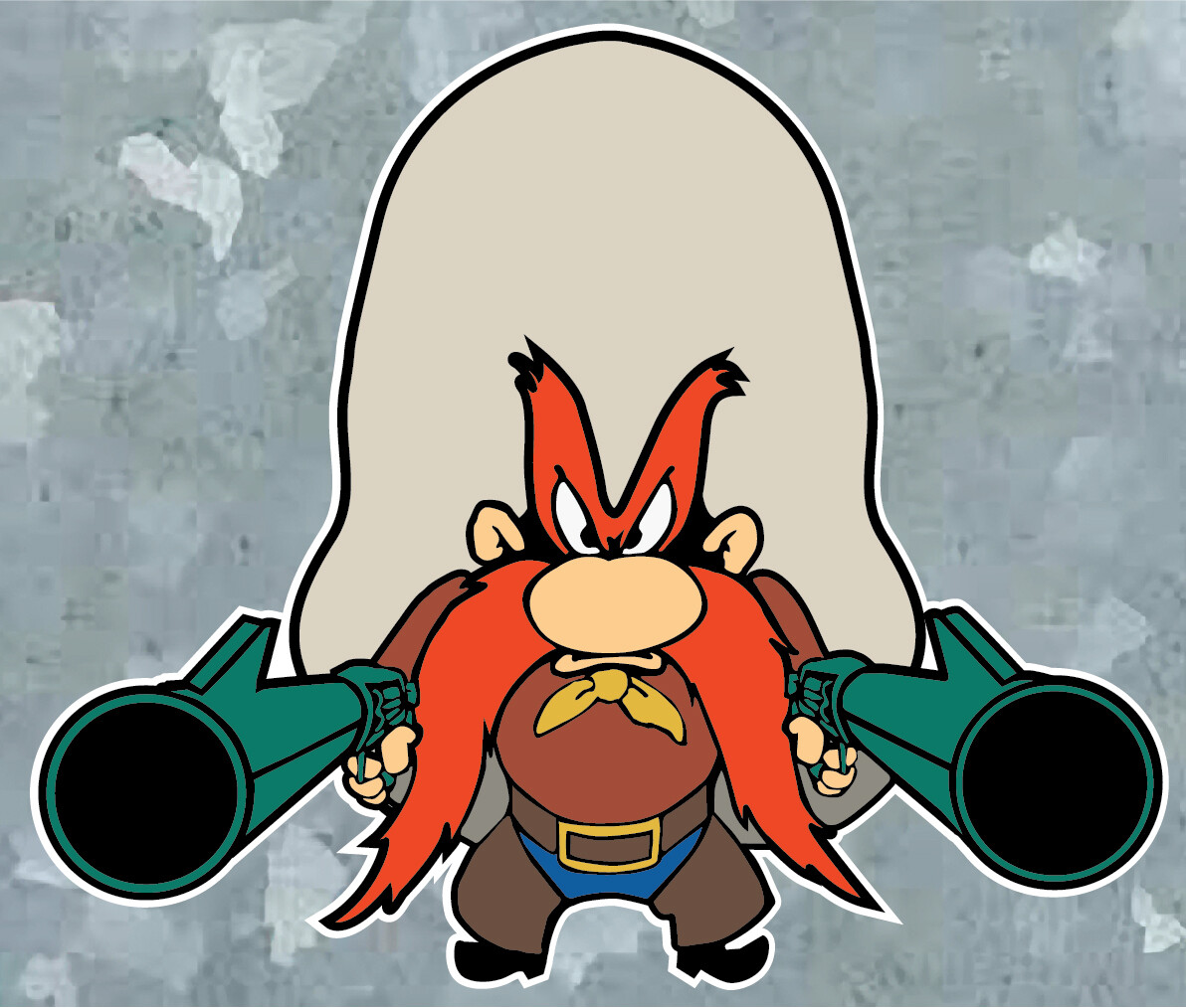 Décor Decals, Stickers & Vinyl Art Yosemite Sam Stickers For Sale Vinyl Car Decals, Stickers & Vinyl Art - Foto 6
