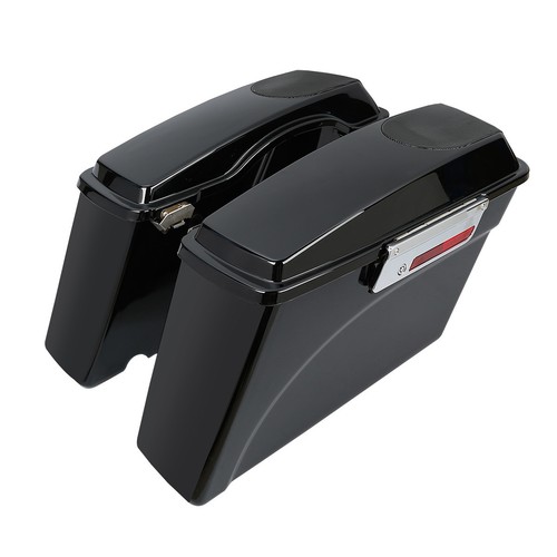 Hard Saddlebags Saddle Bag 5x7"Speaker Lids Fit For Harley Road King Glide 9313 eBay