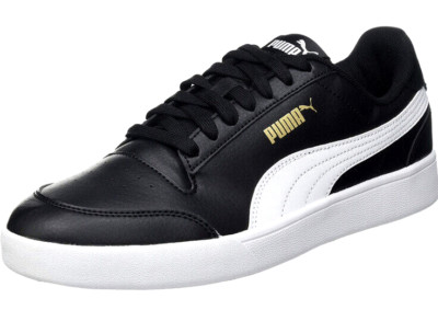 Neu Herren Puma Shuffle Turnschuhe Sneaker schwarz Größe UK 10