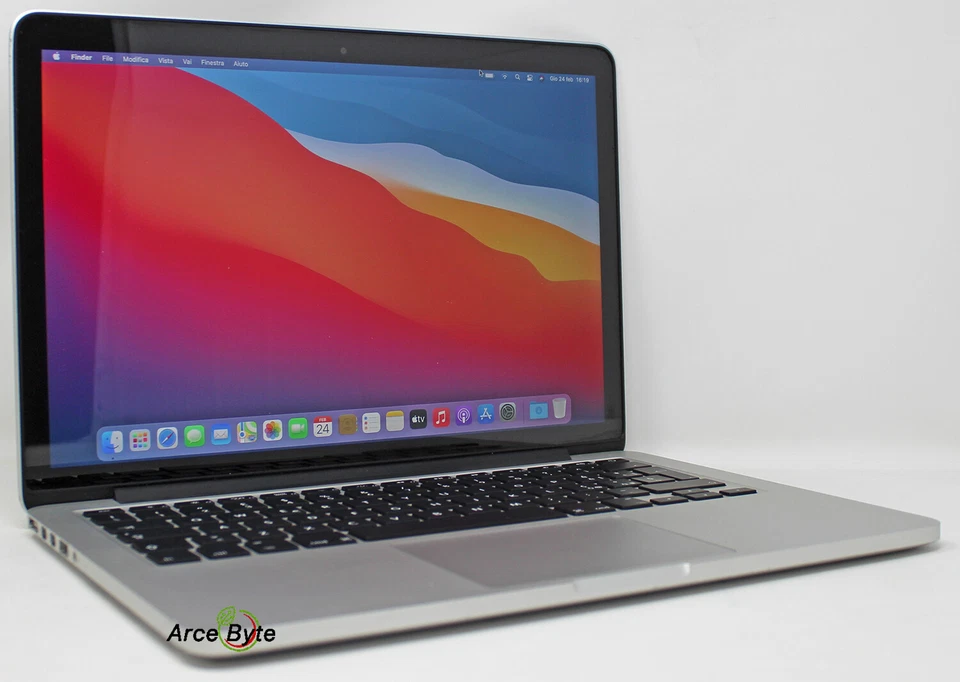APPLE MACBOOK PRO 13" 2013 2.4Ghz CORE i5 RETINA 4GB 120SSD GRADO B BIG SUR - Immagine 2 di 4