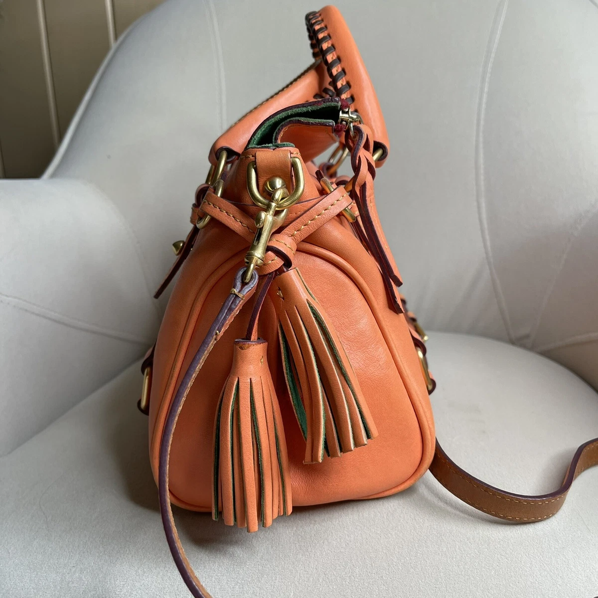 Dooney & Bourke Florentine Mini Leather Satchel