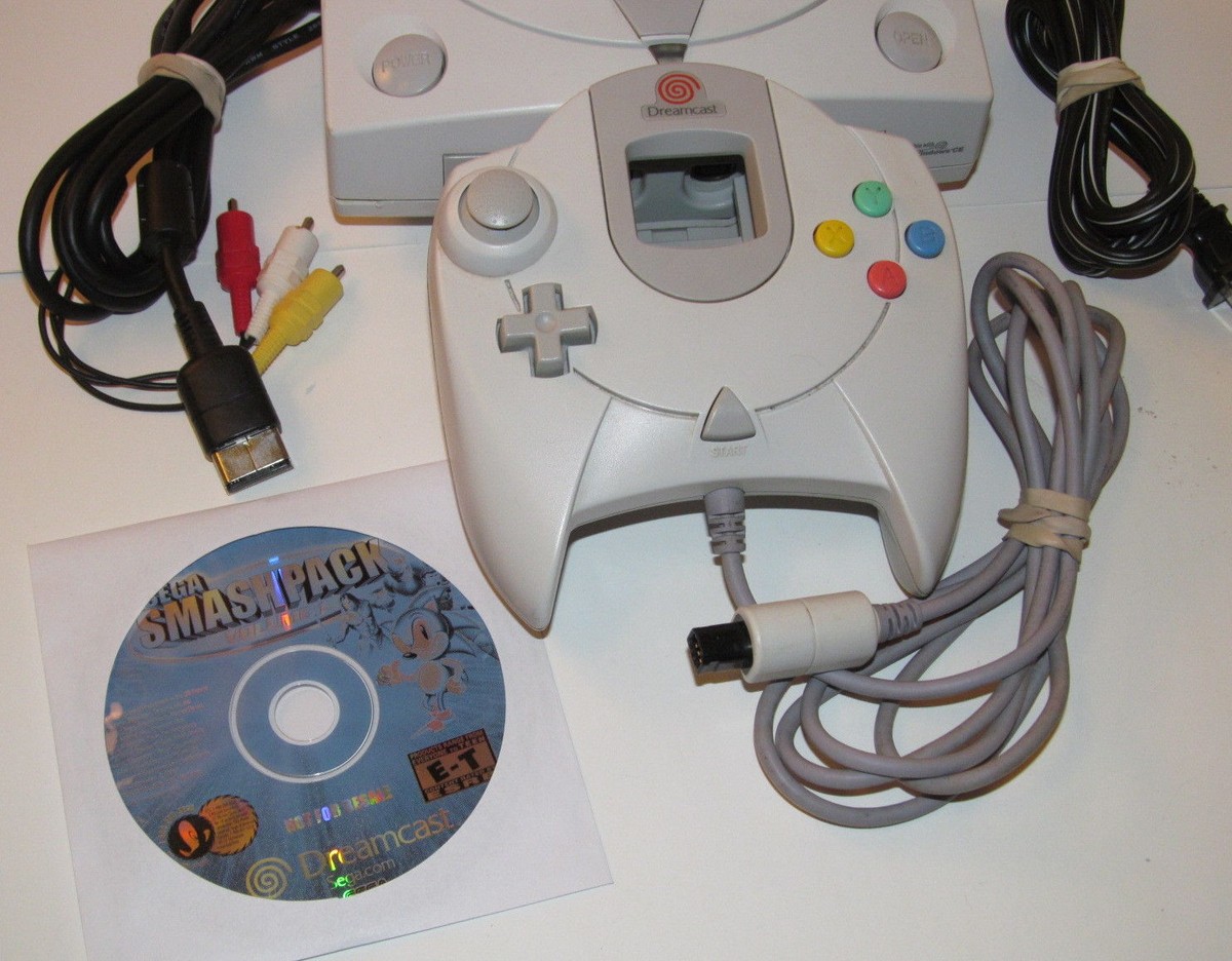 Sega Dreamcast Console Bundle System HKT-3020 w/ 12 Games *NEW