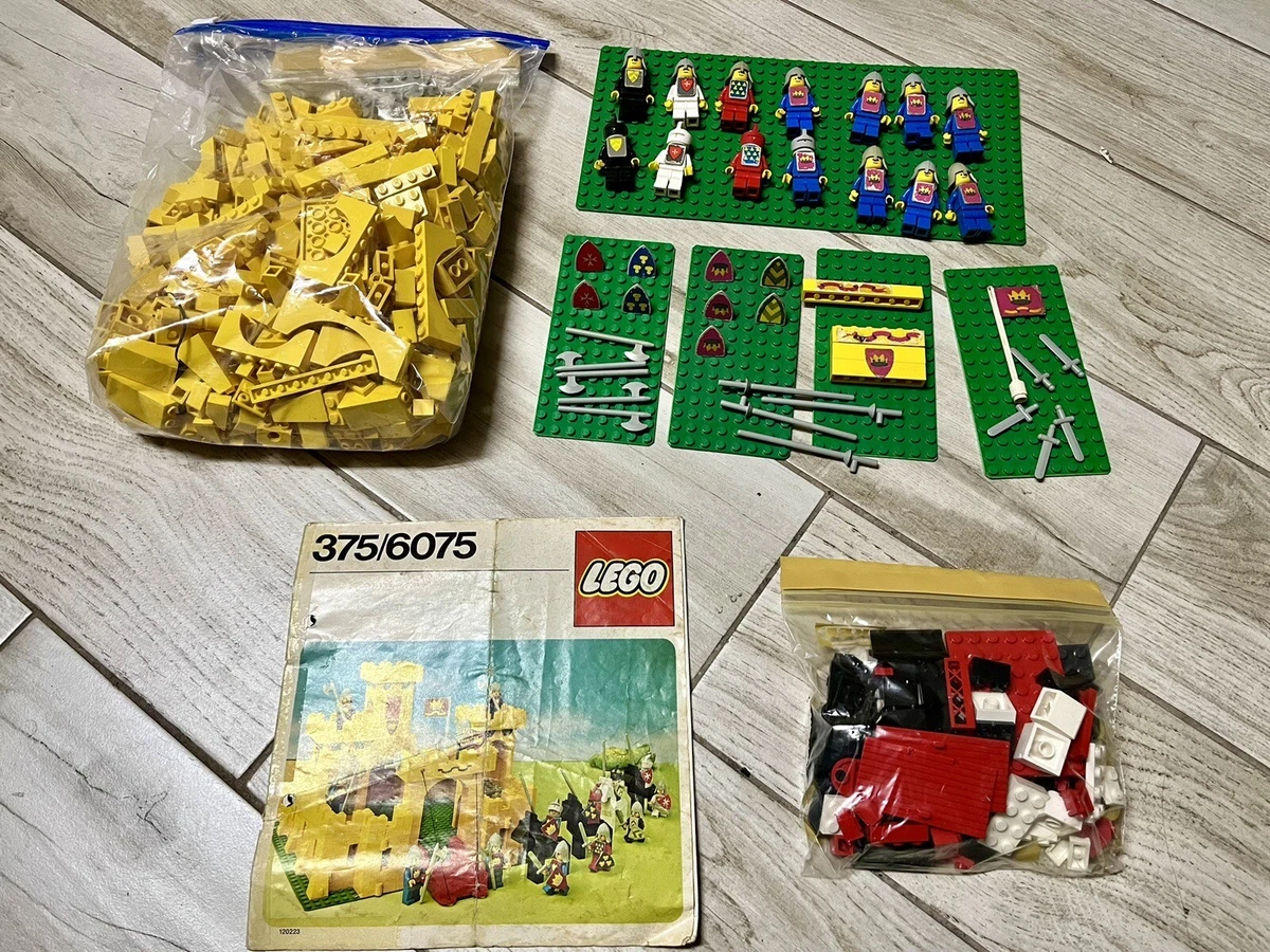Yellow lego castle instructions new arrivals