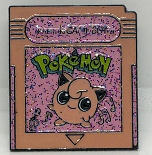 Pokemon Pink Jigglypuff Game Boy Cartridge Enamel Pin Badge - Picture 3 of 4