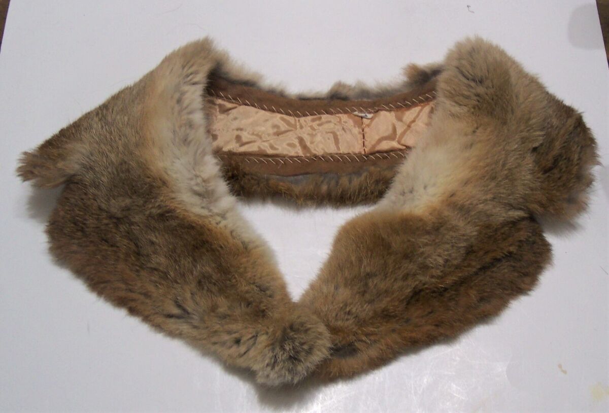 assorted vintage fur lot rabbit stole hat mink collar ear muffs ship free | eBay