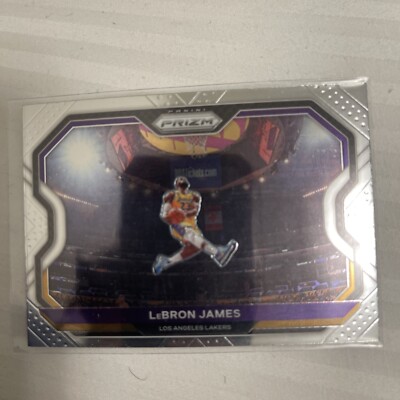 2020-2021 PANINI PRIZM LEBRON JAMES KOBE BRYANT TRIBUTE DUNK BASE #1 LAKERS