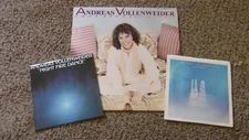 ANDREAS VOLLENWEIDER - Lot of 3 Singles - Pace Verde - Night Fire Dance - Flight