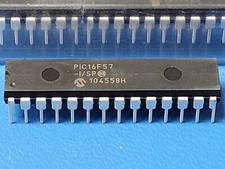  1 PC PIC16F57-I/SP MICROCHIP IC MCU 8BIT 3KB FLASH 28SPDIP ROHS