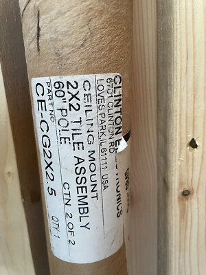 clinton electronics CE-CG2x2.5 Only 5ft Pole.  This Is For The Pole Only.