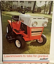 AMF Mower and Tractor Brochure 1971 Mint Condition