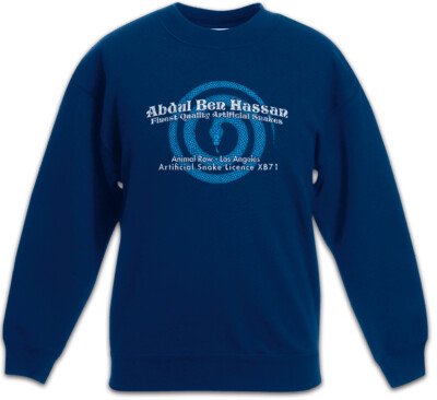 Abdul Ben Hassan Kids Kinder Pullover Blade Company Runner Logo Snake Shop