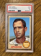 1968 TOPPS #310 LUIS APARICIO HOF PSA 3.5 WHITE SOX