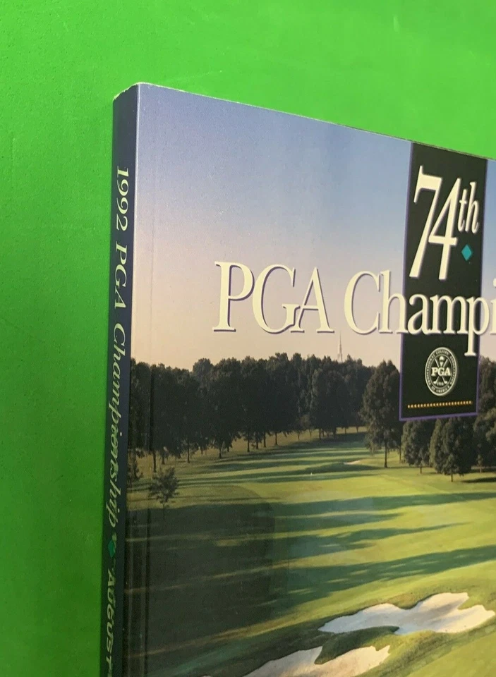 ¡CASI COMO NUEVO! 74º Programa del Campeonato de la PGA 1992, ganador Bellerive CC: Nick Price  Foto 3 de 4