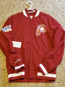 mitchell and ness phillies jacket
