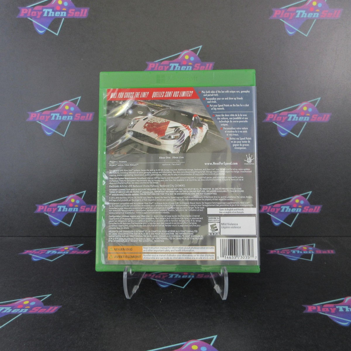 Need for Speed Rivals Xbox One Complete - 1 Year Warranty EX Cond