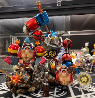 Franky General Sets Statue Resin XS YANG Studio One Piece EX ver