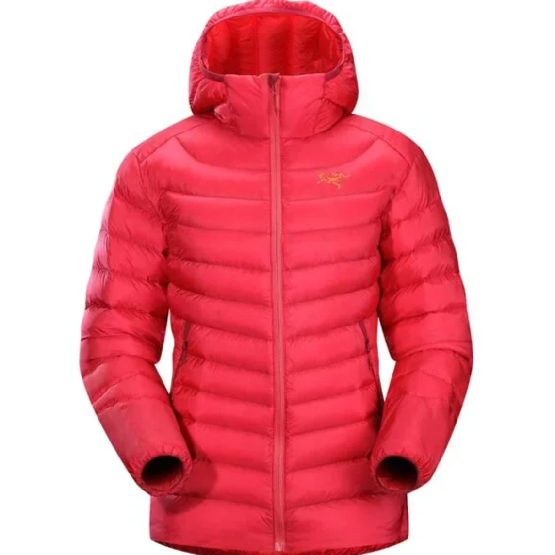 Arc'teryx Giacca Donna Cerio LT con Cappuccio Puffer Rosso Taglia XS