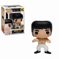 Bruce Lee White Pants Enter The Dragon Pop! Movies #218 Vinyl Figur Funko