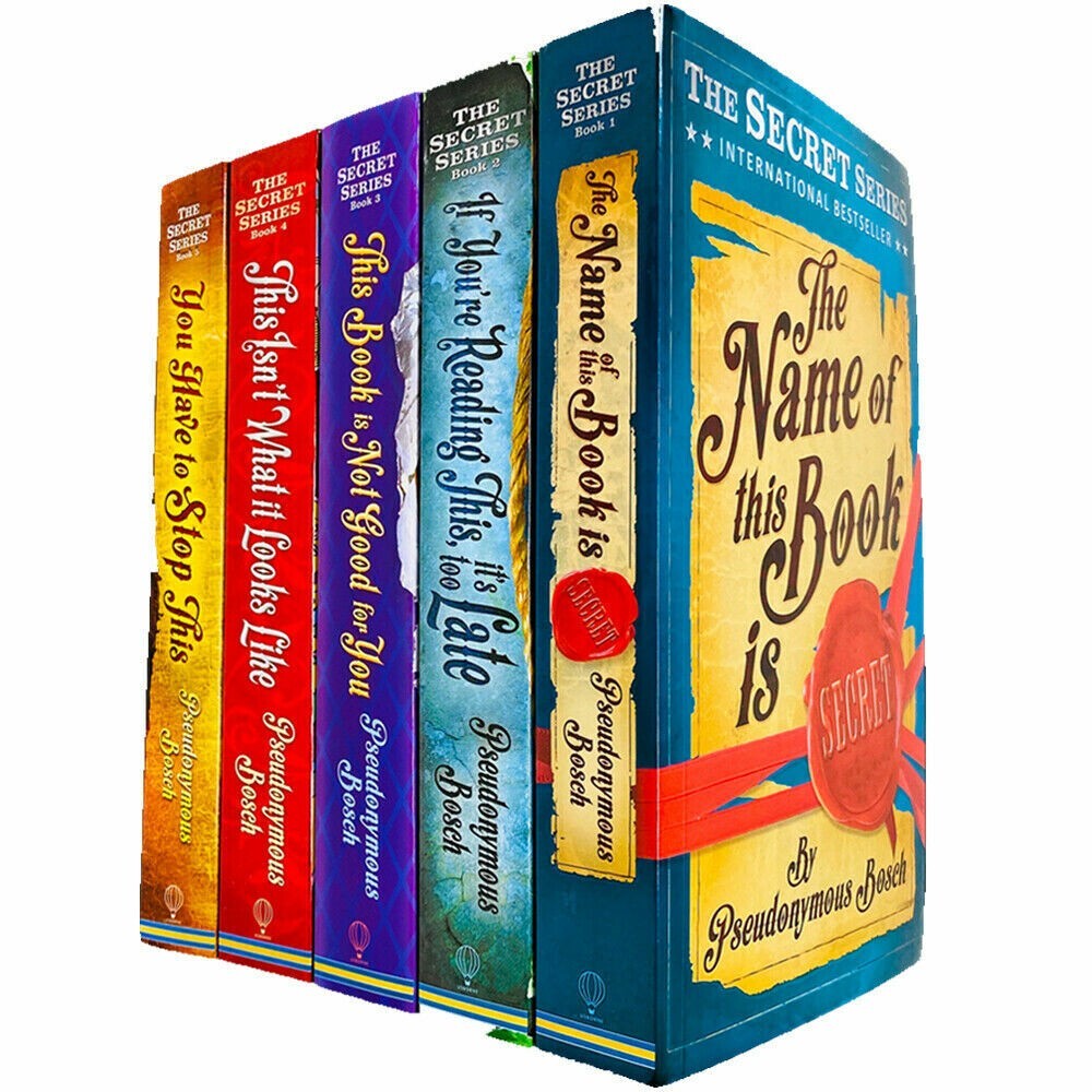 Pseudonymous Bosch The Secret Series Complete 5 Books Collection Set