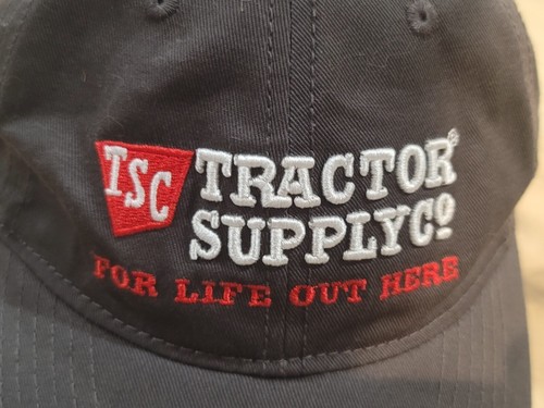 TRACTOR SUPPLY CO Blue Baseball Adjustable Cap Hat - Picture 4 of 6